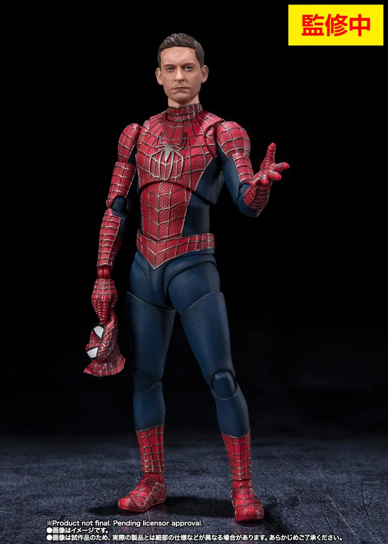 Bandai SHFiguarts MARVEL SPIDER-MAN: No Way Home THE Friendly Neighborhood Spider-Man Tobey Maguire Action Anime Figures Toys