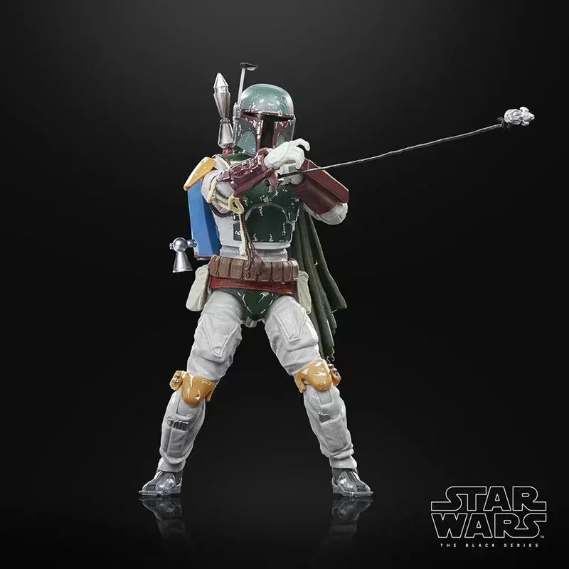 Star Wars Figure The Black Series Boba Fett 40th Anniversary Return Of The Jedi Movable Joint Collectible Model Ornament Toy