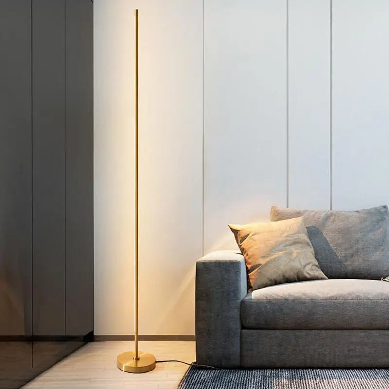 Nordic Led Foor Lamp Modern Stand Lighting Living Room Bedroom Bedside Sofa House Home For Room Decoration Luxury Foot Lamp