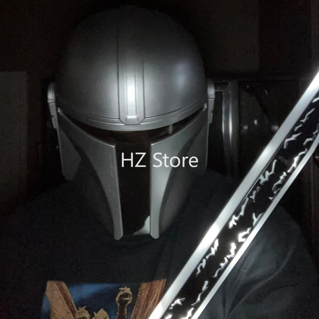 Star Wars The Mandalorian Helmet Replica Full Head Bounty Hunter Cosplay Mask for Man, Birthday Gift, New Year