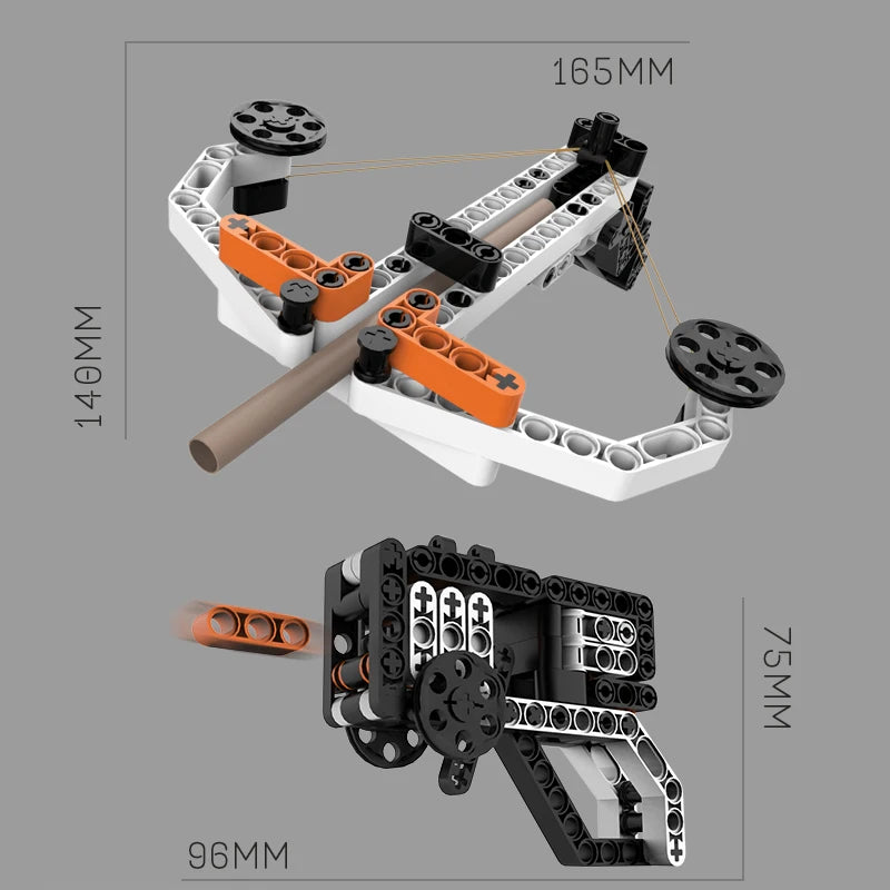 Ww2 93pcs Combined Deformation Building Block Gun Can Fire Bullets Assembly Toy Building Block Educational Toy For Boys