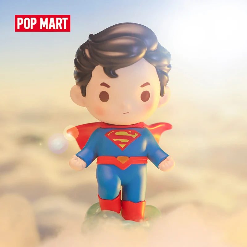 POP MART X DC Justice League Series Blind Box Toys Guess Bag Mystery Box Mistery Caixa Action Figure Surpres Cute Model Birthday