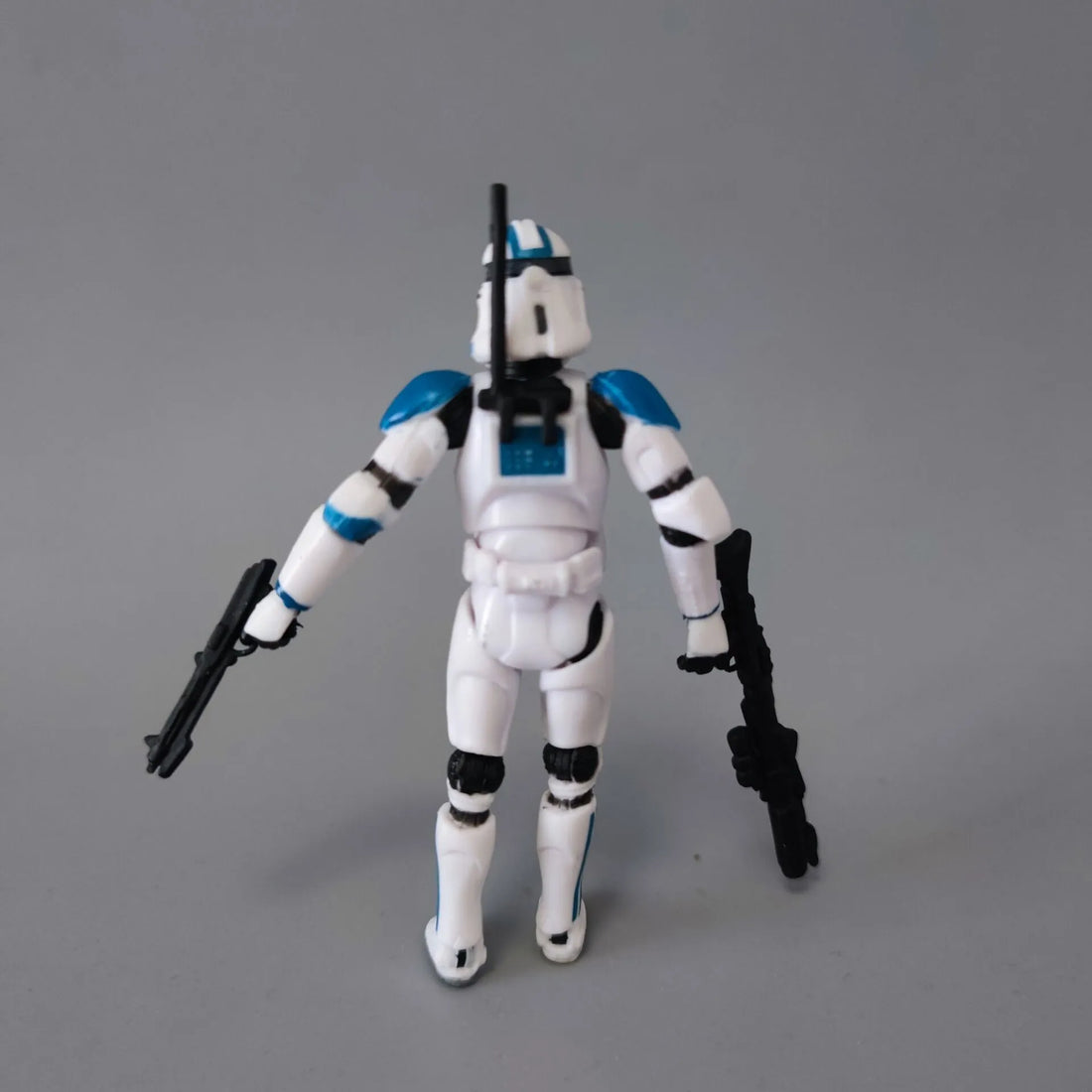 Star WARS Republic 501-st Legion Blue White clone Trooper 3.75" Loose Action Figure