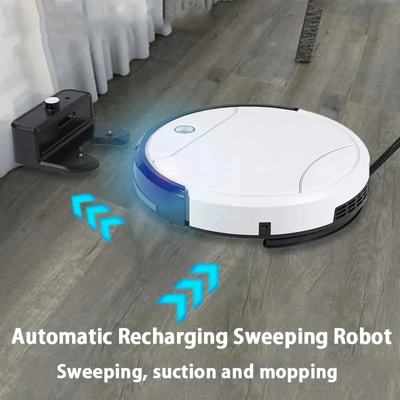 New Robot Vacuum Cleaner Automatic Charging Aspiration Drag Intelligent Home Appliance Sweeping Robot Planning Electric Sweeper