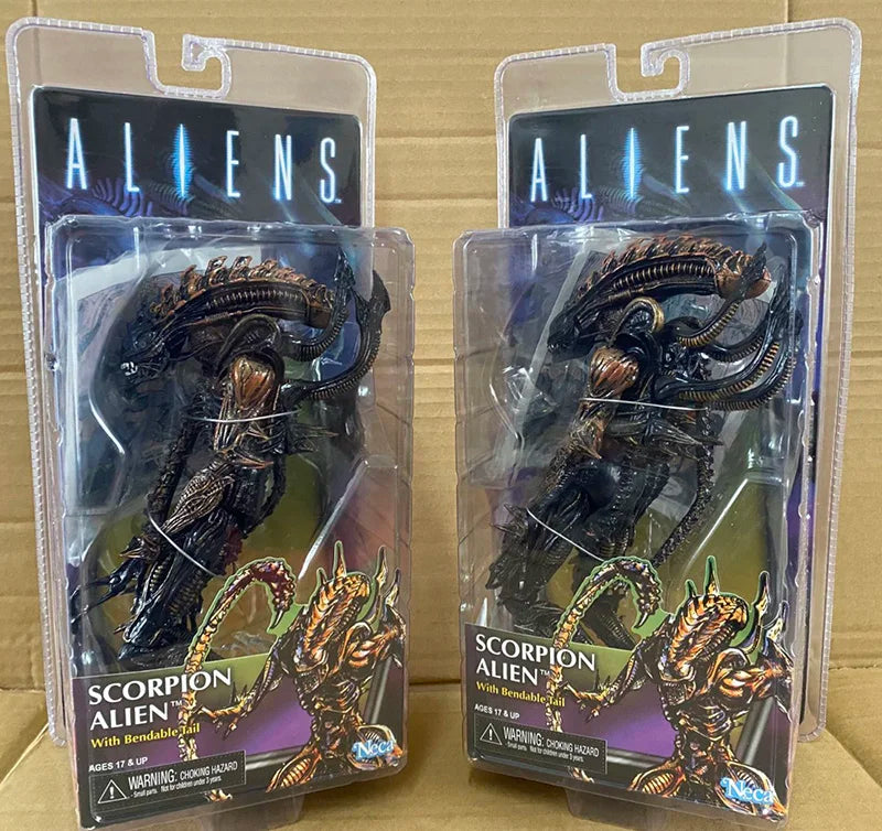 NECA Alien VS Predator Figure Scorpion Aliens Snake Alien 13th Action Figure Model Toy Gift 18CM