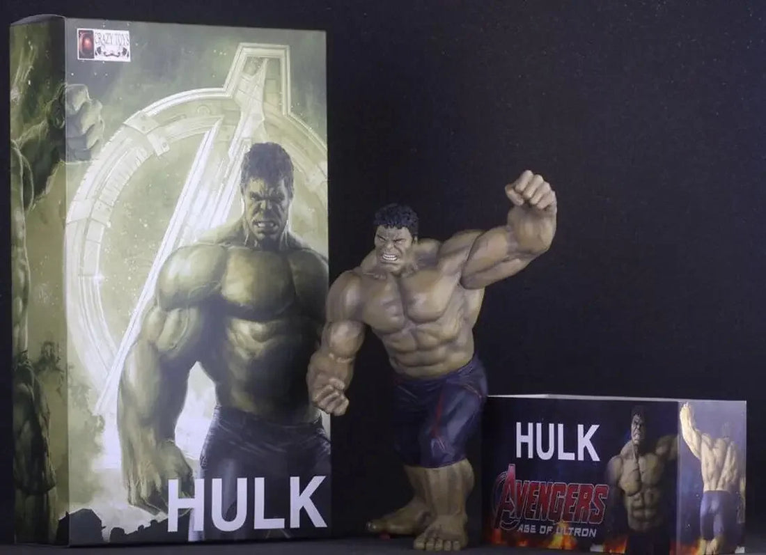 28cm Hot Marvel The Avengers Hulk Super Hero Comic Action Figure Model Toys Collectible Statue Birthday Gifts Boyfriend