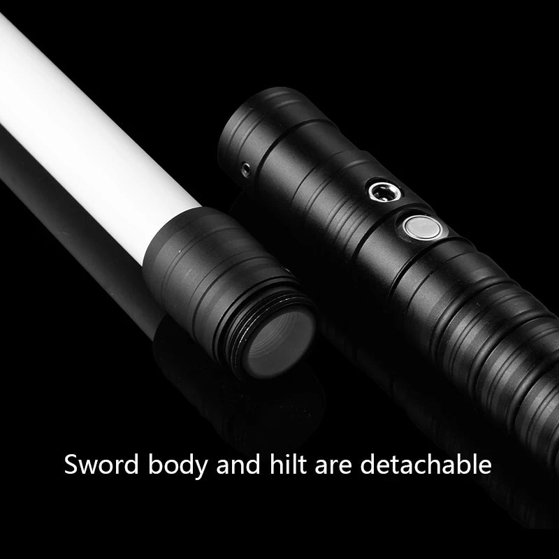 Neo Pixel Lightsaber Laser RGB Xenopixel Metal Light Saber Sword Toys Sword Heavy Dueling Sound Light Saber Cosplay Stage Props