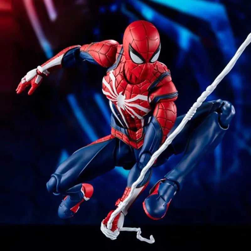 Figuarts Marvel’s Spider Man PS4 Game Version Peter Parker Marvel legend Action Figure Model Toys Collection Gift
