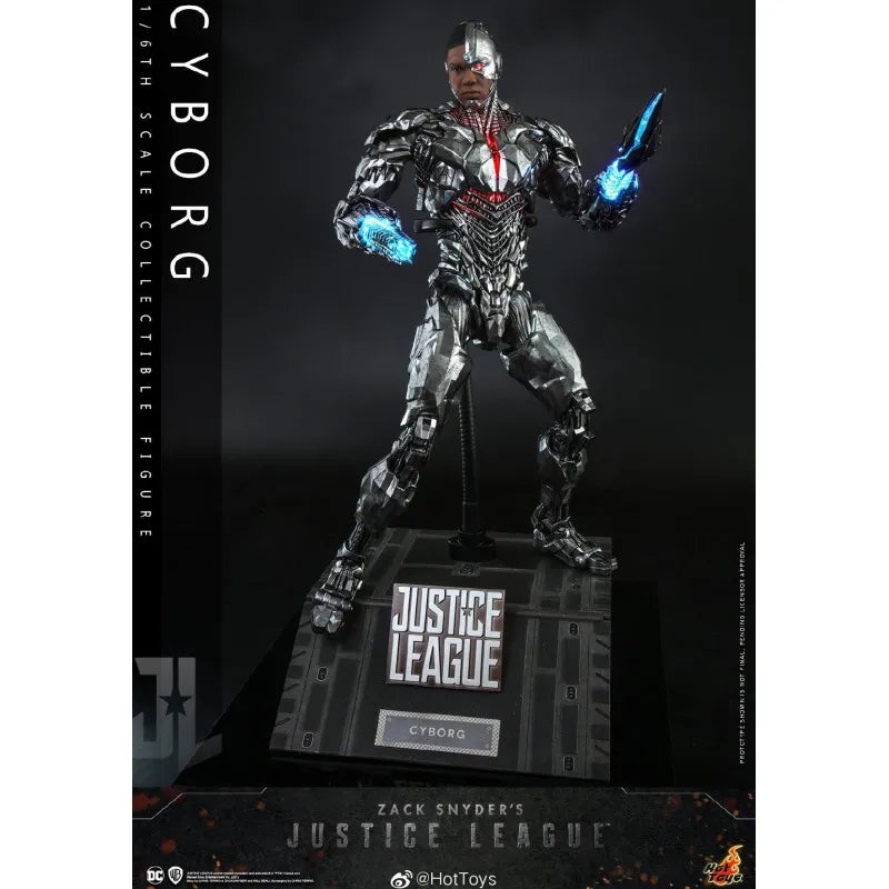 Action Figure Collectible Figure Hottoys Ht1/6 Tms057 Zack Snyder's Justice League Cyborg Victor Stone Movie Toys Gifts