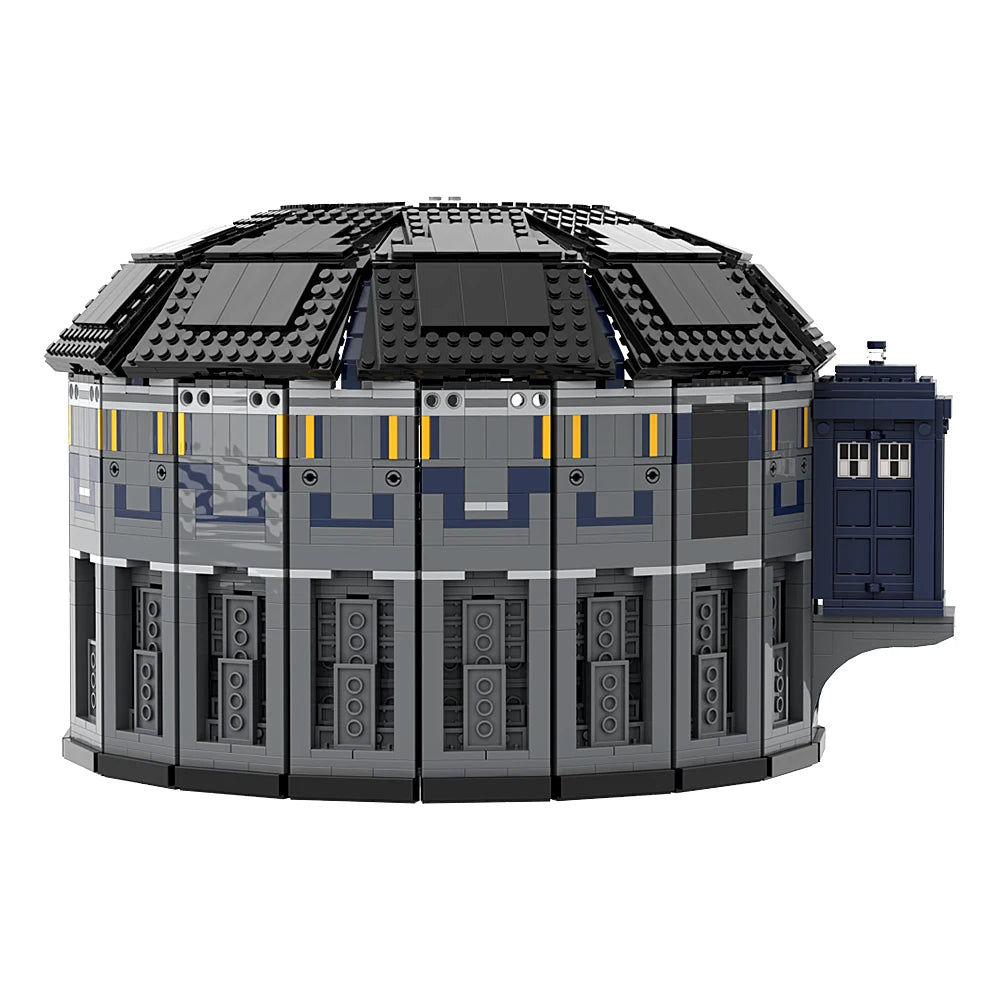 MOC Doctor Who - 12th doctor Tardis Building Blocks Movies Doctor Who TARDIS Control Room Model Toys Bricks Kids Adult Gift