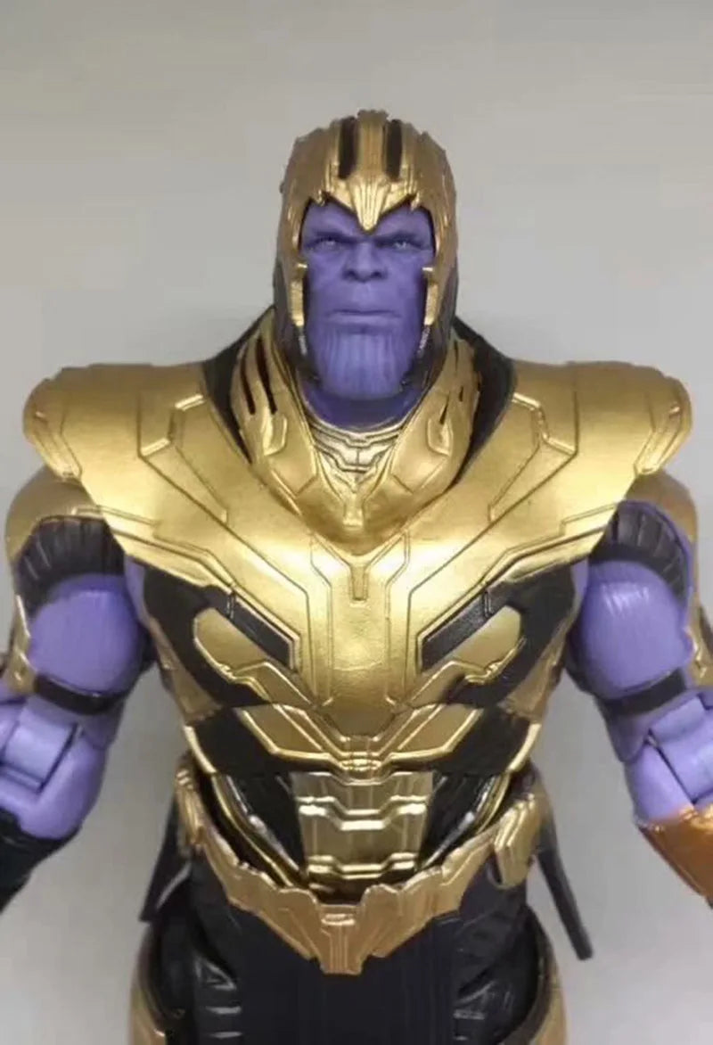 Marvel SHFiguarts Thanos Figure Avengers Infinity War BJD Action Figures Collectable Model Toy For Birthday Gift