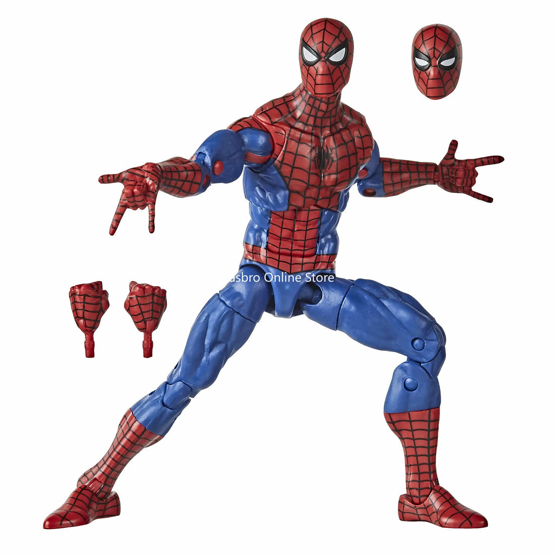 Hasbro Marvel Legends Series Retro Spider-Man 6-inch Collectible Action Figure Toy E9317 (KO Version)