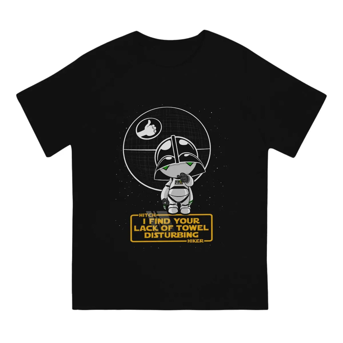 The Hitchhikers Guide To The Galaxy Film Newest TShirt for Men A Powerful Ally Polyester T Shirt Hip Hop Gift Clothes Streetwear