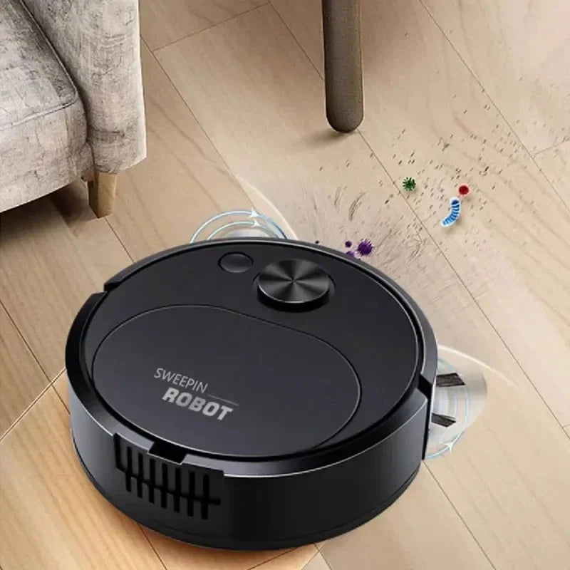 2024 NEW USB Sweeping Robot Vacuum Cleaner Mopping 3 In 1 Smart Wireless 1500Pa Dragging Cleaning Sweep Floor for Home Office