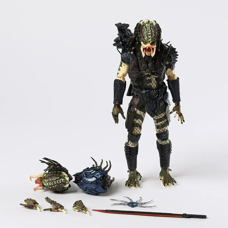 NECA Predator 2 Ultimate ARMORED LOST PREDATOR 7" Action Figure Joint Movable Model Toy