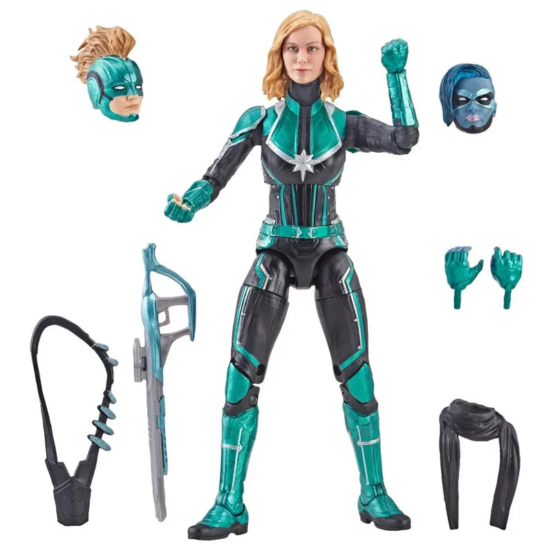 In Stock Original Marvel Legends Series Captain Marvel （Starforce）Action Figure 6 Inch Scale Collectible Model Toy