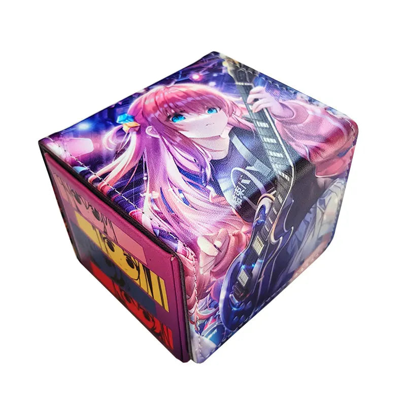 Anime card storage box
PU leather card deck box
100+ card deck storage
Trading card storage box
Deck box for card games
Card game storage solution
Anime trading card organizer
Magic The Gathering deck box
Yu-Gi-Oh! card storage case
Pokémon card storage box
Card deck protector box
Portable card deck storage
TCG deck storage box
Collectible card case
Card game accessories storage
