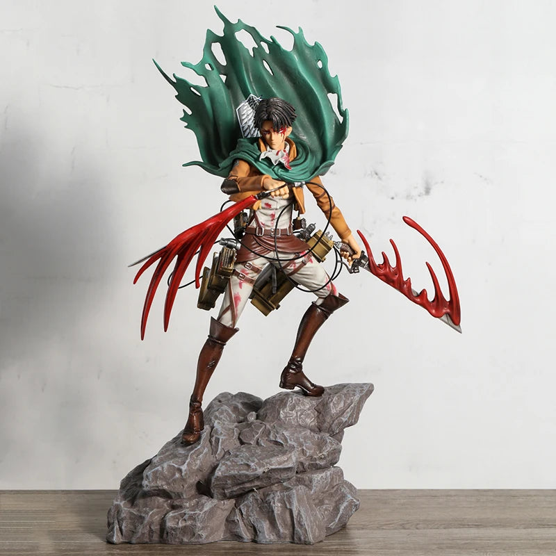 Attack on Titan Levi Ackerman Excellent Figure Anime Model Statue Toy Collectibles Gift