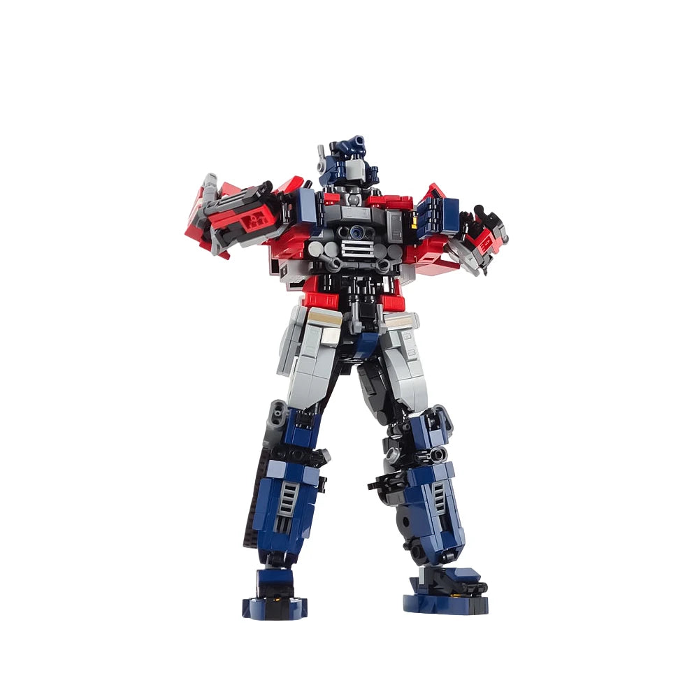 Moc Shapeshifting Robot Building Blocks Movies Autobots Justice Robot DIY Model Bricks Kids Adult Creative Assembly Toys Gifts