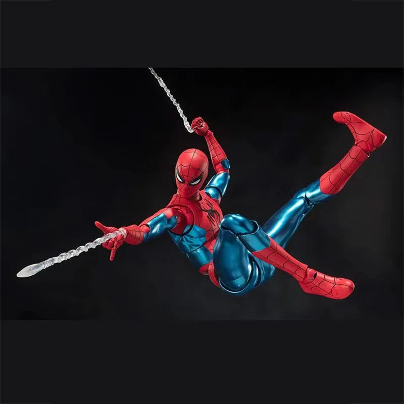 Original S.H.Figuarts SHF SPIDER-MAN No Way Home New Red & Blue Suit Tom Holland  In Stock Anime Action Figures Model Toys