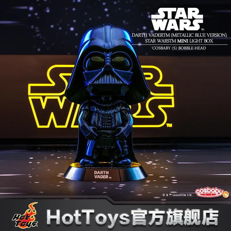 HotToys Star Wars Darth Vader Metal Blue Edition Stormtrooper Bright Platinum Gold Copper Edition Genuine Cosbaby Mini Collector