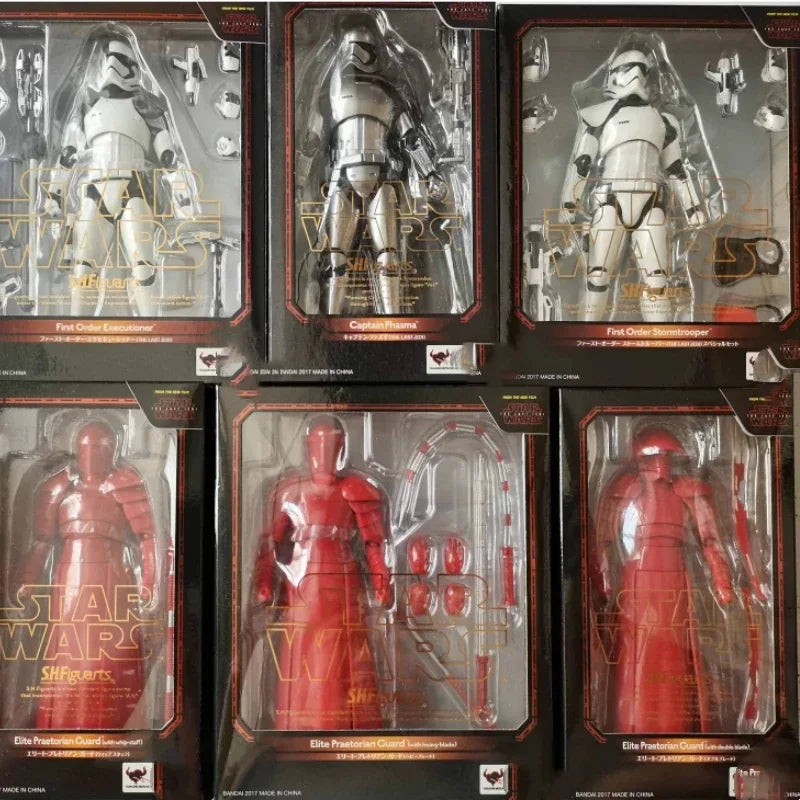 In Stock Star Wars 1/12 Stormtrooper White Captain Hand Model Fasma Red Guard Jedi First Order Joints Can Be Moved For Gift