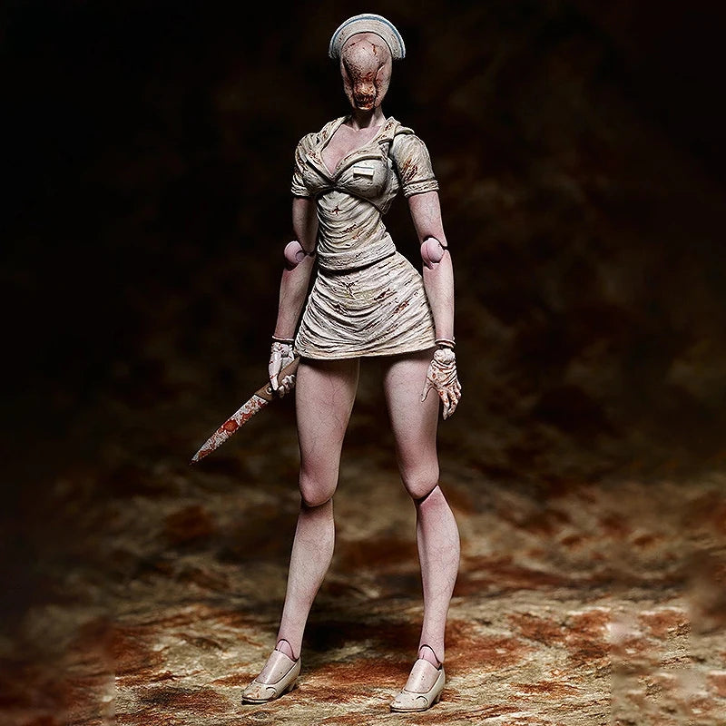 15cm Figma Sp-061 Silent Hill 2 Figure Bubble Head Nurse Action Figures PVC Movable Limited Edition Collection Model Toys Gifts