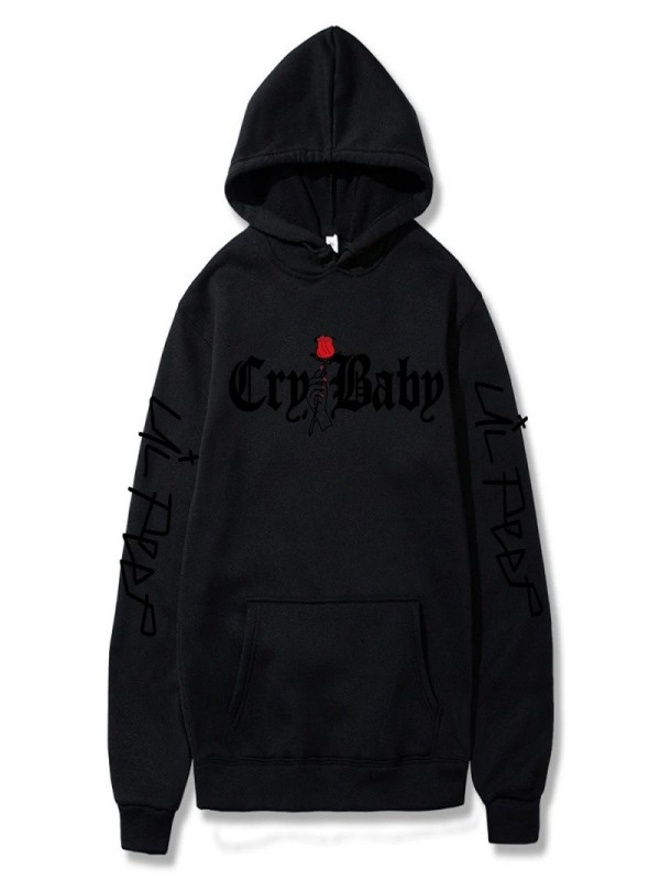 O1CN019LL4OO1Vj9jHf5G8D_!!2220810022688-0-cib Men Hoodies Peep Rose Cry Baby Print - Image 1