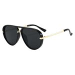 Cross-border fashion versatile trendy internet celebrity oversized sunglasses frog-shaped sunglasses