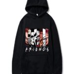 Halloween Friends Hoodies Men Fashion Long Sleev