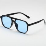 Fashionable and unique striped sunglasses